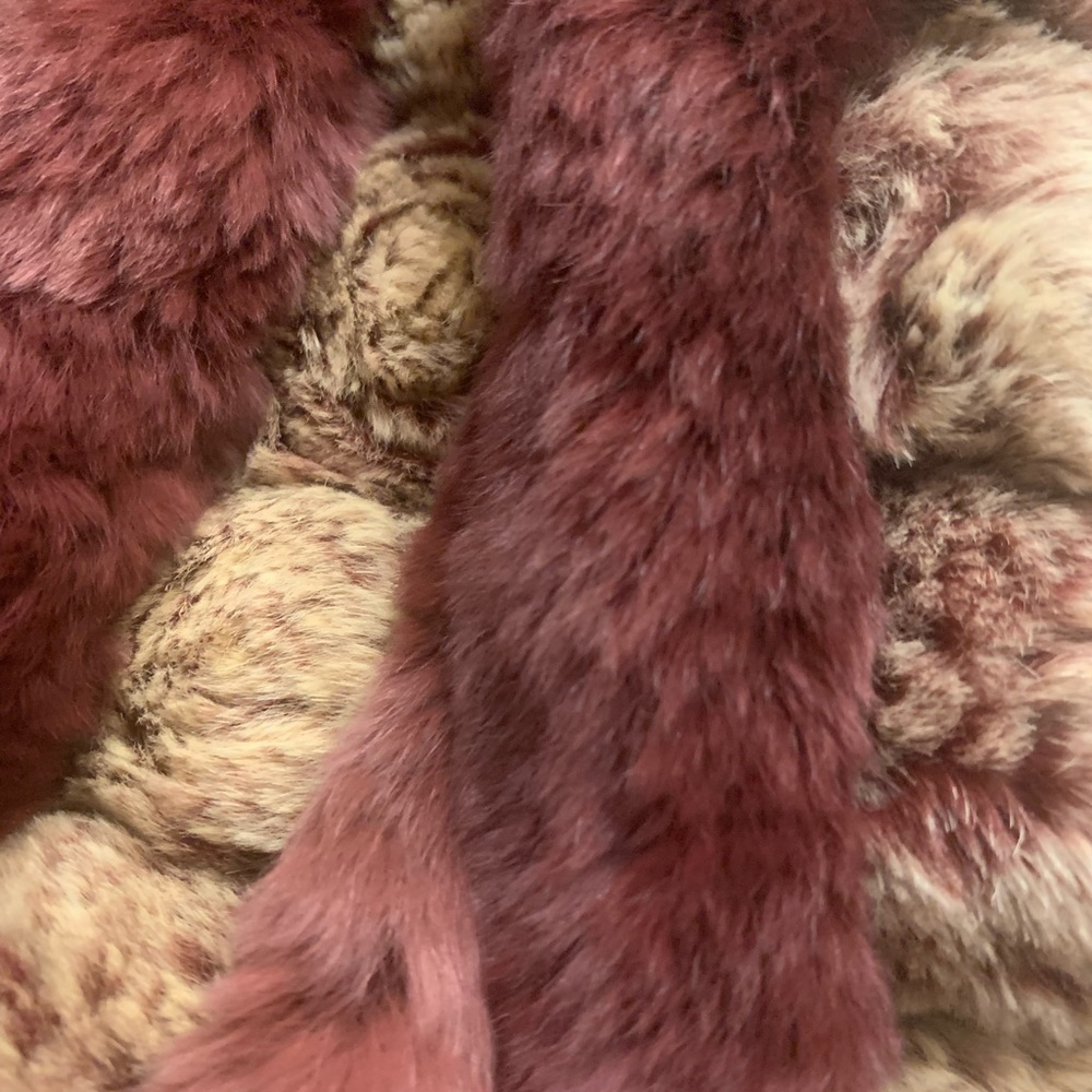 Chinchilla Scarf - Real Fur - Vintage